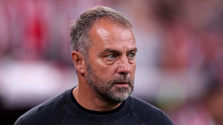 H. Flick, entraineur du FC Barcelone H. Flick, entraineur du FC Barcelone