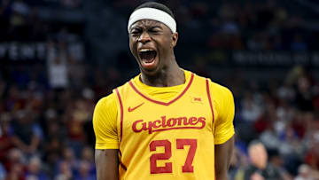 Killyan Toure celebrates at the 2025 Players Era Tournament