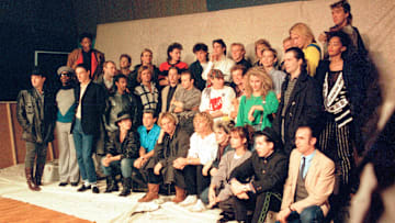 Band Aid Recording Session