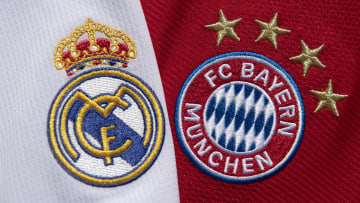 The Real Madrid and FC Bayern Munich Club Badges
