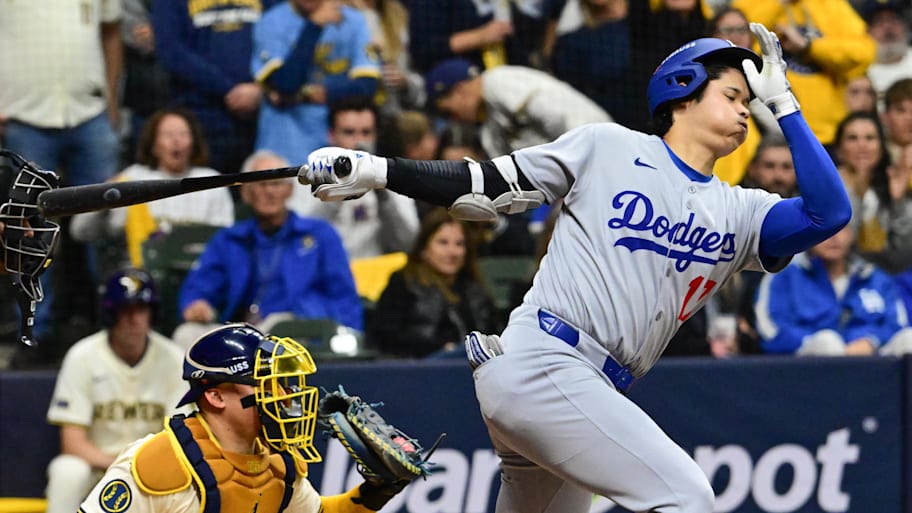 Shohei Ohtani (17) hasn’t really been himself at the plate in October.