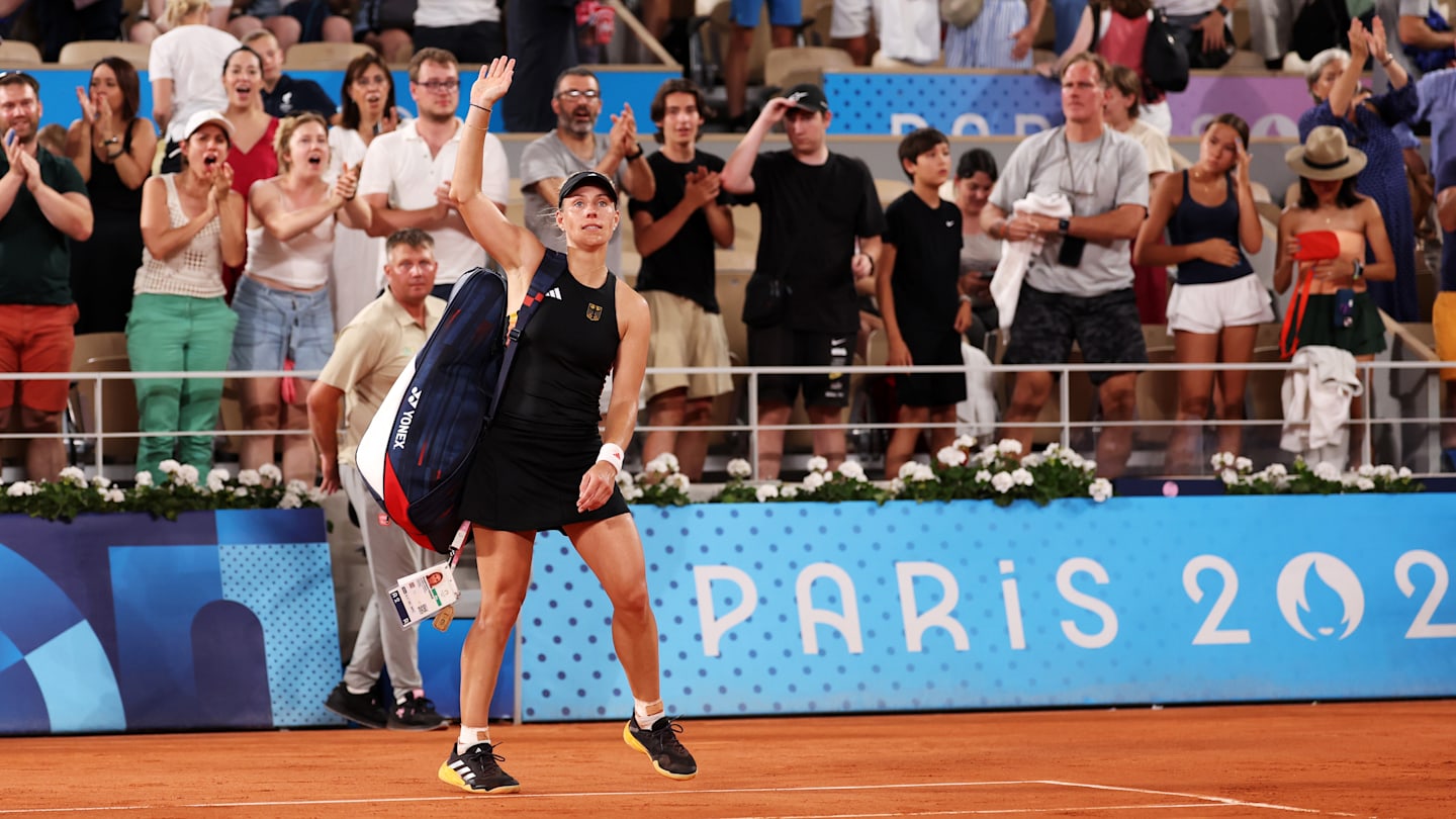 German Tennis Star Angelique Kerber Ends Storied Career at Olympics