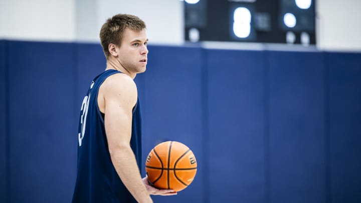 BYU point guard Dallin Hall