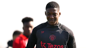 Manchester United Training Session And Press Conference - UEFA Europa League 2024/25 Quarter Final