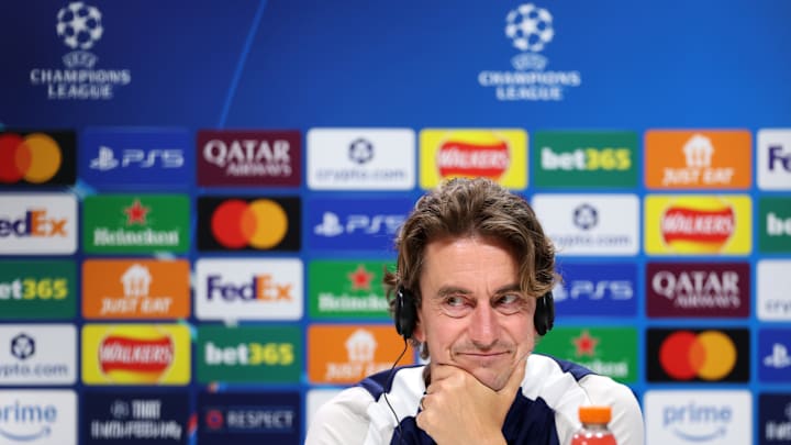 Tottenham Hotspur Training Session & Press Conference - UEFA Champions League 2025/26