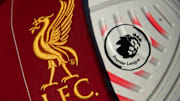 The Liverpool Badge with a Premier League Match Ball