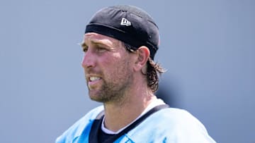 Former Carolina Panthers wide receiver Adam Thielen