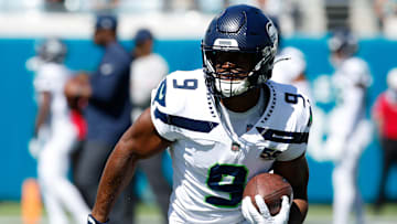 Kenneth Walker of the Seattle Seahawks