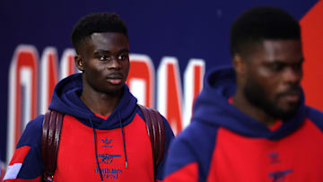 Bukayo Saka is back for the Gunners!