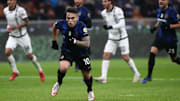 L'esultanza di Lautaro Martinez contro lo Spezia 