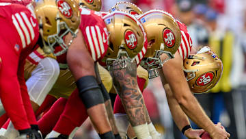 San Francisco 49ers offensive line