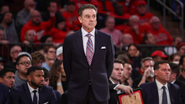 Jan 11, 2025; New York, New York, USA; St. John's basketball head coach Rick Pitino at Madison Square Garden.