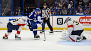 The total is set at just 5.5 for Monday night's battle of Florida between the Lightning and Panthers.
