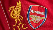 The Liverpool and Arsenal Club Crests