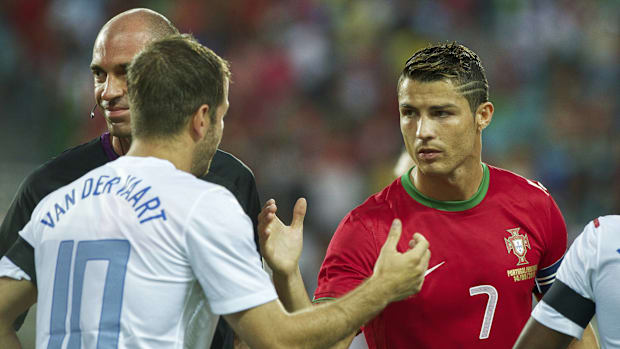 Cristiano Ronaldo and Rafael van der Vaart