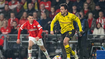 PSV Eindhoven v Borussia Dortmund: Round of 16 First Leg - UEFA Champions League 2023/24