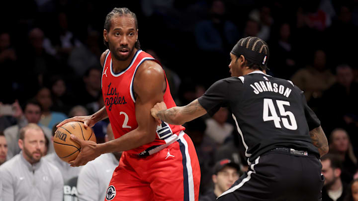 Los Angeles Clippers forward Kawhi Leonard. Los Angeles Clippers forward Kawhi Leonard.