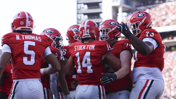 The Georgia Bulldogs are expected to remain one of the top team’s in this week’s CFP rankings. 