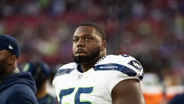  Seattle Seahawks offensive tackle Michael Jerrell