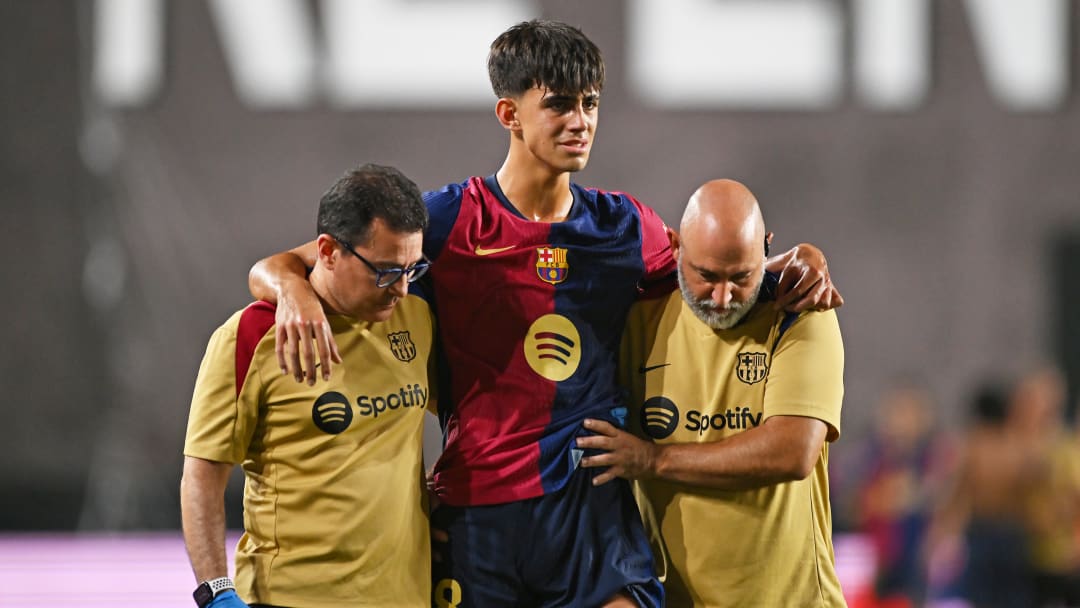 Marc Bernal Injury - Rayo Vallecano vs Barcelona