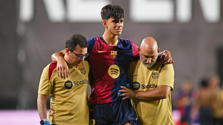 Marc Bernal Injury - Rayo Vallecano vs Barcelona