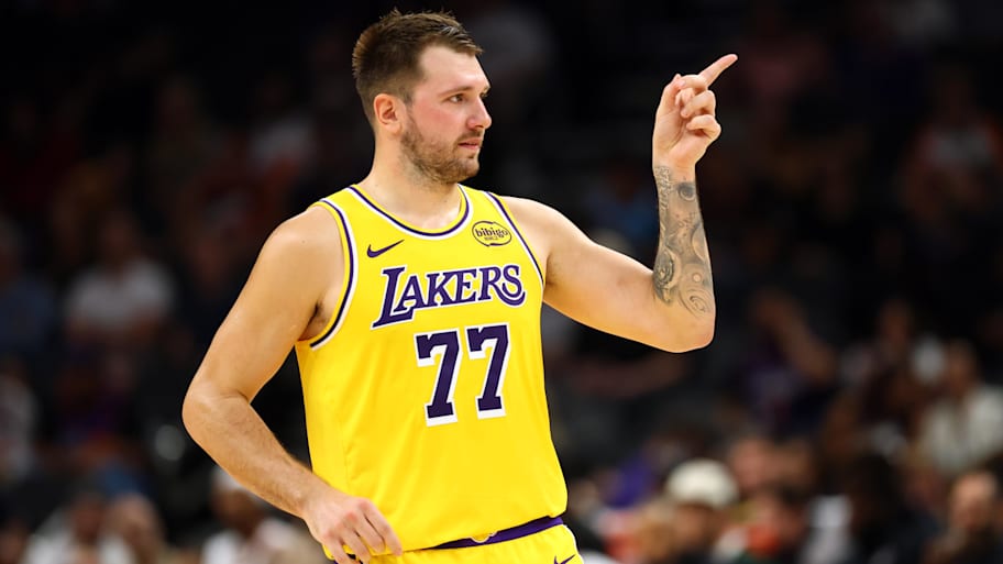 Los Angeles Lakers guard Luka Doncic