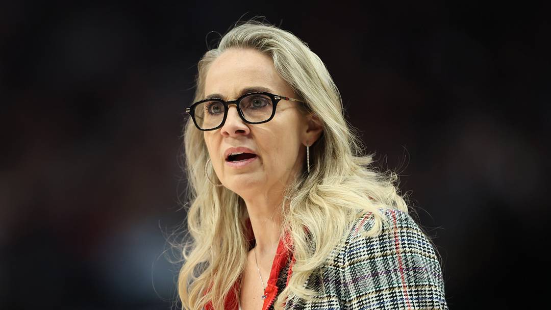 Las Vegas Aces head coach Becky Hammon