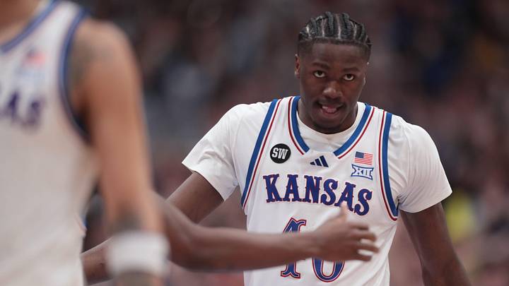 Kansas Jayhawks forward Flory Bidunga (40)