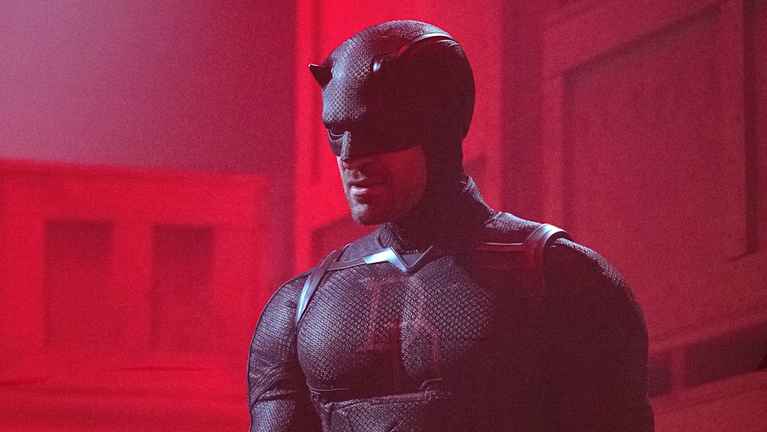 Matt Murdock/Daredevil (Charlie Cox) on the set of Marvel Television's DAREDEVIL: BORN AGAIN, exclusively on Disney+. Matt Murdock/Daredevil (Charlie Cox) on the set of Marvel Television's DAREDEVIL: BORN AGAIN, exclusively on Disney+.