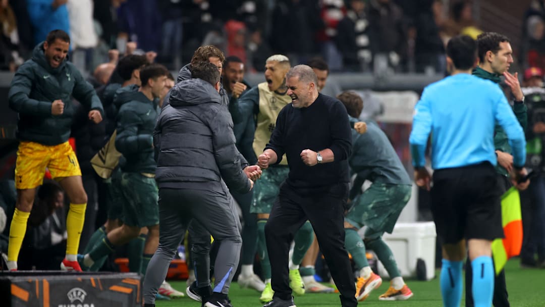 Eintracht Frankfurt v Tottenham Hotspur - UEFA Europa League 2024/25 Quarter Final Second Leg