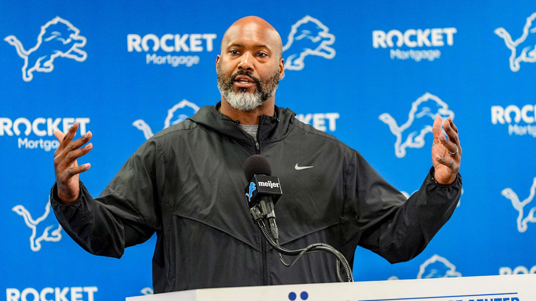 Detroit Lions General Manager Brad Holmes.