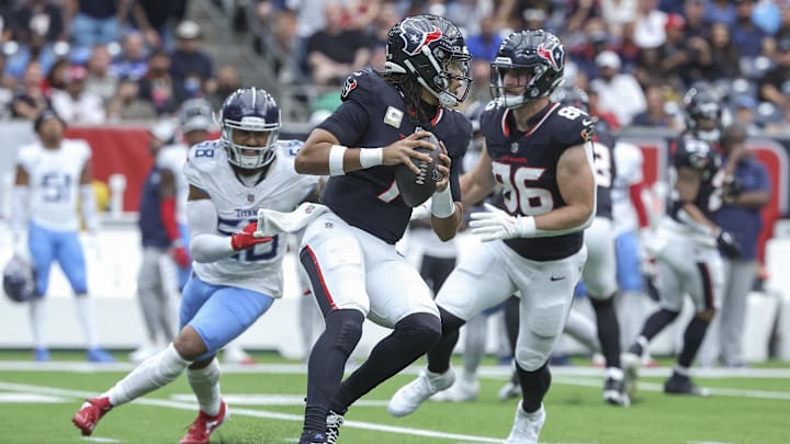The Texans and Titans' game in Week 18 is being determined to be a coin flip. The Texans and Titans' game in Week 18 is being determined to be a coin flip.