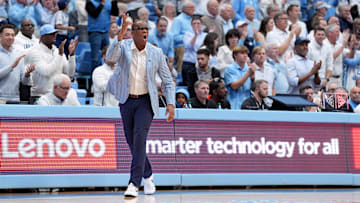 Head Coach Hubert Davis during Alabama v North Carolina