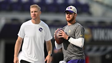 Sam Darnold and Josh McCown