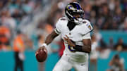 Baltimore Ravens quarterback Lamar Jackson