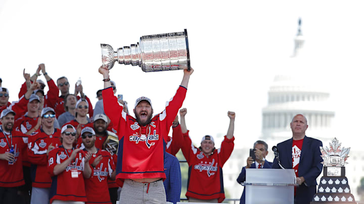 Alex Ovechkin, Washington Capitals Mandatory Credit: Geoff Burke-Imagn Images