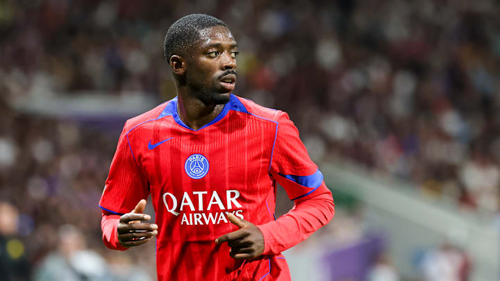 Ousmane Dembele manquait à l'entraînement des Bleus ce mercredi Ousmane Dembele manquait à l'entraînement des Bleus ce mercredi