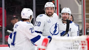 Could Nick Paul (20) be poised to make the Tampa Bay Lightning less dependent on Nikita Kucherov and Brayden Point in 2024-2025?