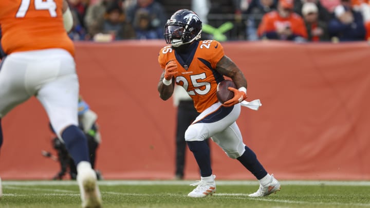 Denver Broncos RB Samaje Perine