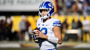 BYU Cougars starting quarterback Jake Retzlaff sued for alleged 2023 sexual assault.