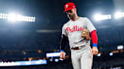 Bryce Harper sufre dolores en la muñeca desde el año pasado
