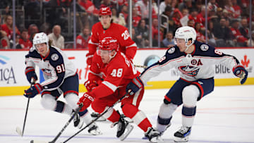 Columbus Blue Jackets v Detroit Red Wings