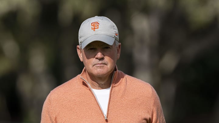 February 13, 2026; Pebble Beach, California, USA; San Francisco Giants owner Greg Johnson on the second hole during the second round of the AT&T Pebble Beach Pro-Am golf tournament at Pebble Beach Golf Links. Mandatory Credit: Kyle Terada-Imagn Images