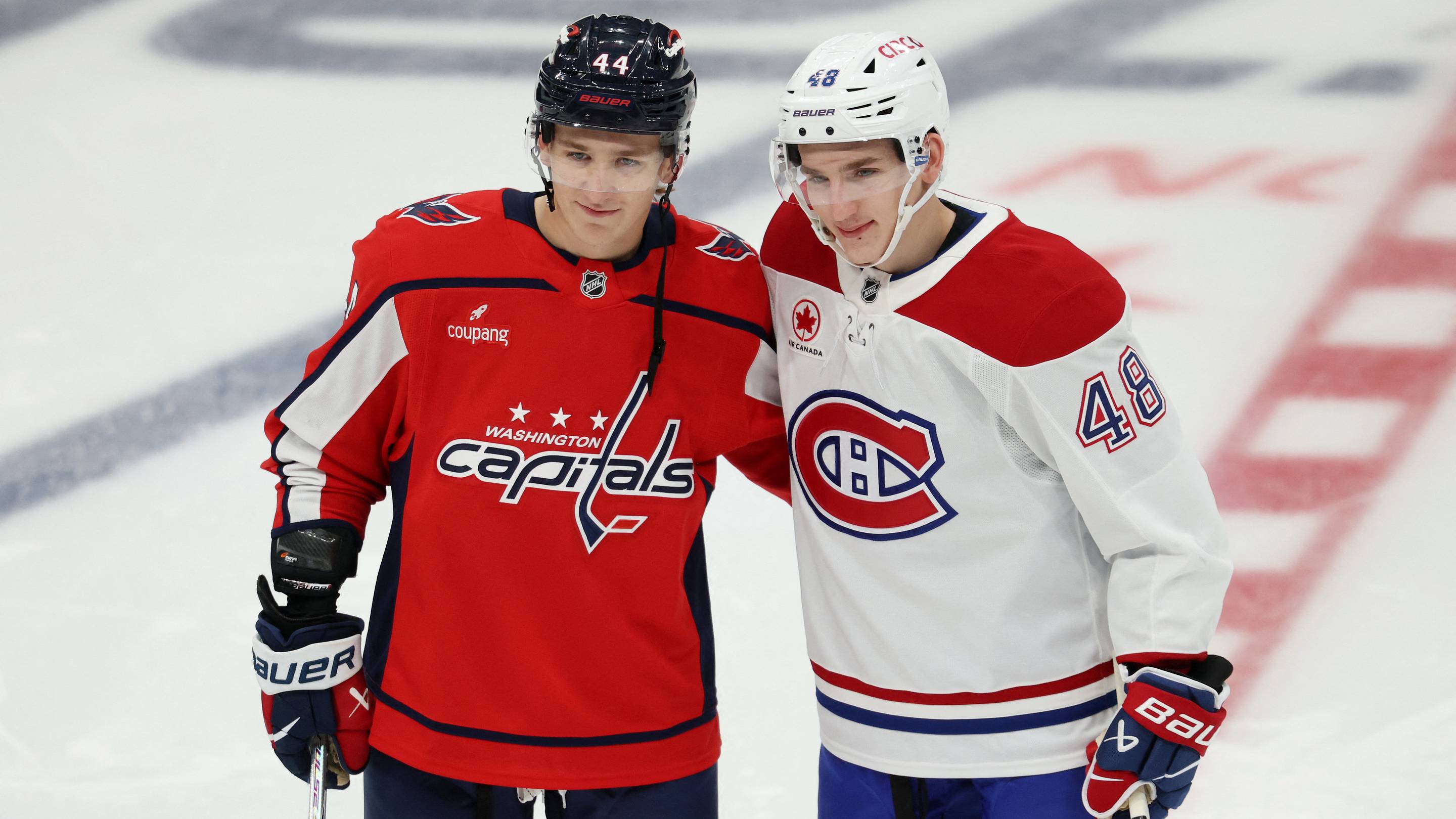 Lane and Cole Hutson steal the show in first NHL matchup