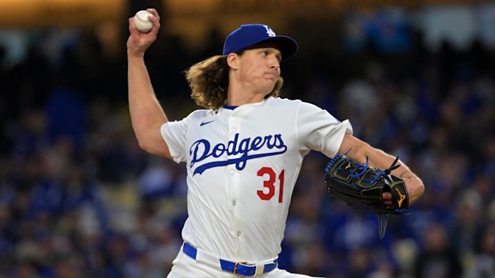 The Dodgers are favored on Sunday night. The Dodgers are favored on Sunday night.