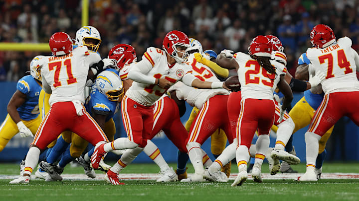 YouTube had the exclusive rights to the Chiefs-Chargers game in Week 1. YouTube had the exclusive rights to the Chiefs-Chargers game in Week 1.