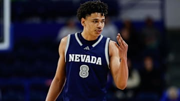 Nevada Wolf Pack guard Kobe Sanders.