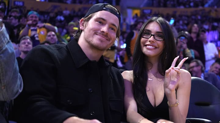 Chargers' Justin Herbert and Madison Beer challenging Taylor Swift and Travis Kelce?