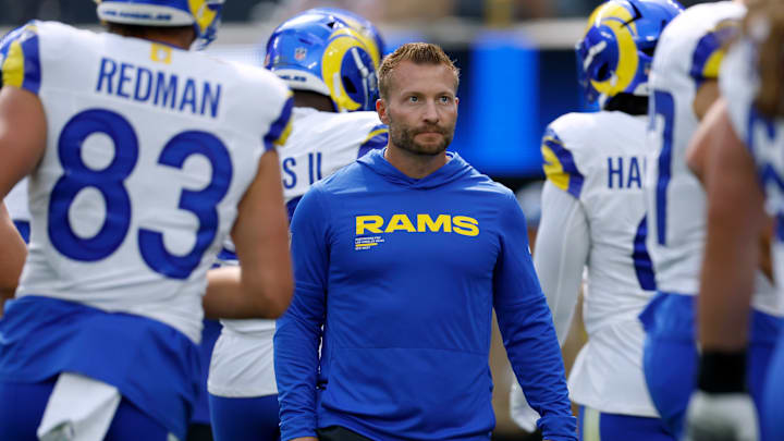 Dallas Cowboys v Los Angeles Rams HC Sean McVay- NFL Preseason 2025