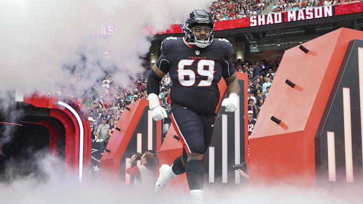 Shaq Mason is set to hit free agency following his release by the Texans. Shaq Mason is set to hit free agency following his release by the Texans.